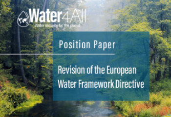position paper WFD Water4All