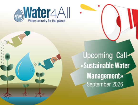 Water4All 2026 JTC pre-announcement