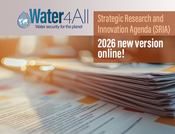 strategic research and innovation agenda Water4All