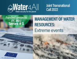 management of water resources