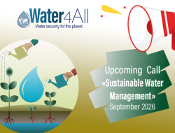 Water4All 2026 JTC pre-announcement